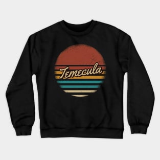 Temecula Vintage Text Crewneck Sweatshirt